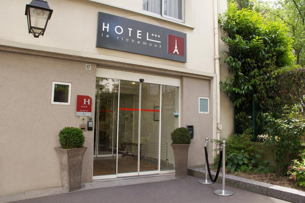 Hotel Le Richemont Париж Экстерьер фото